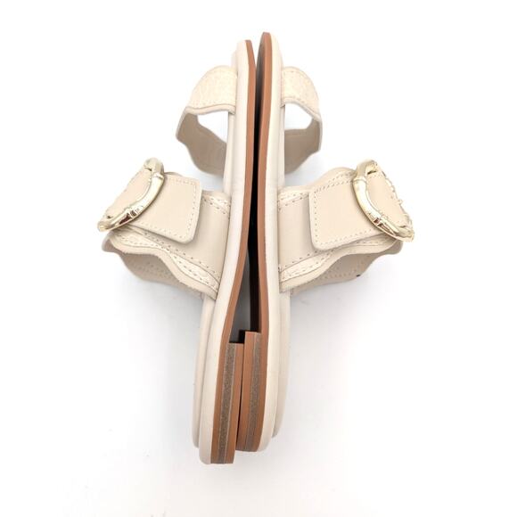 Dolce Vita Aperol Scalloped Slide Sandal Women's Slip-On Ivory Size US6.5 - Picture 7 of 10